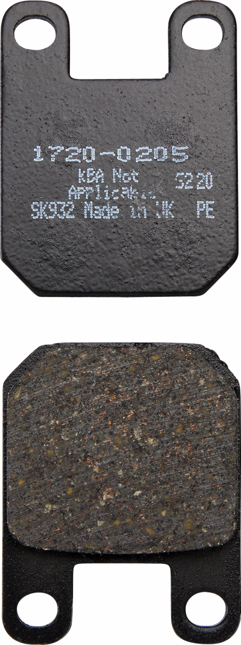 Drag Specialties Front Rear Brake Pads for Performance Machine Jaybrake GMA