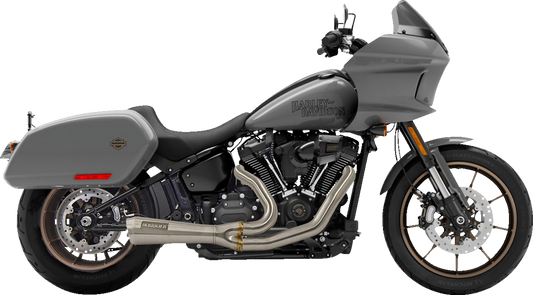 Bassani Ripper Short 2-1 Exhaust System for 2018-2023 Harley Softail FXLRST FLSB