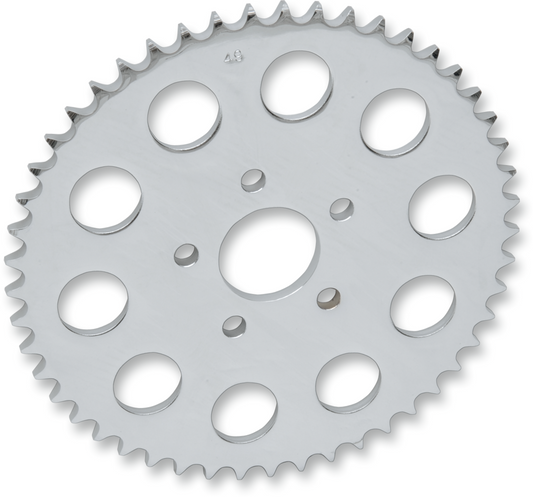 Drag Specialties Chrome 46 Tooth Flat Rear Sprocket 1986-99 Harley Dyna Touring