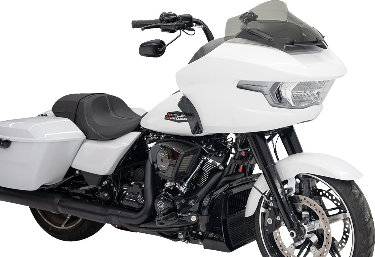 Klock Werks Sport Flare 10" Tint Windshield for 2023-2025 Harley Road Glide FLTR