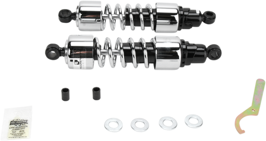 Progressive Chrome Heavy Duty 13" Rear Shocks 80-83 Honda GL1100 Gold Wing