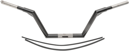 Trask V-Line +2" Black Handlebar for 2015-2022 Harley Davidson Road Glide FLTR