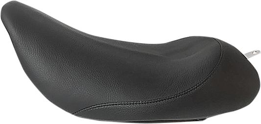 Danny Gray Buttcrack Black Leather Solo Seat 2008-2024 Harley Touring Bagger