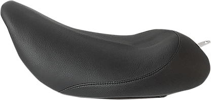 Danny Gray Buttcrack Black Leather Solo Seat 2008-2024 Harley Touring Bagger