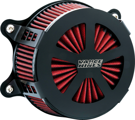 Vance & Hines VO2 Radiant V Black Air Filter for 2023-26 Harley Touring Softail