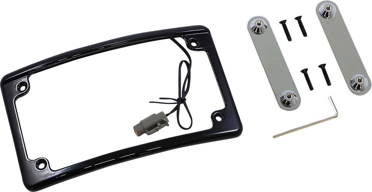 Custom Dynamics LED Motorcycle License Plate Frame 2014-2022 CVO Touring FLHXSE