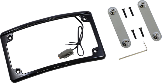 Custom Dynamics LED Motorcycle License Plate Frame 2014-2022 CVO Touring FLHXSE