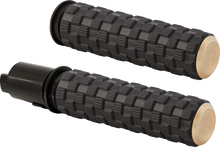Arlen Ness Air Trax Brass TBW Handlebar Grips for 2023-26 Harley Touring Softail
