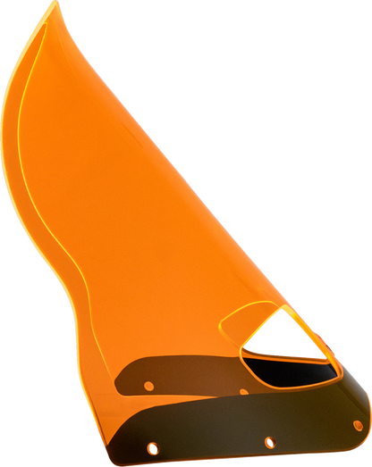 Klock Werks 15" Flare Orange Ice Road Warrior Fairing Motorcycle Windshield