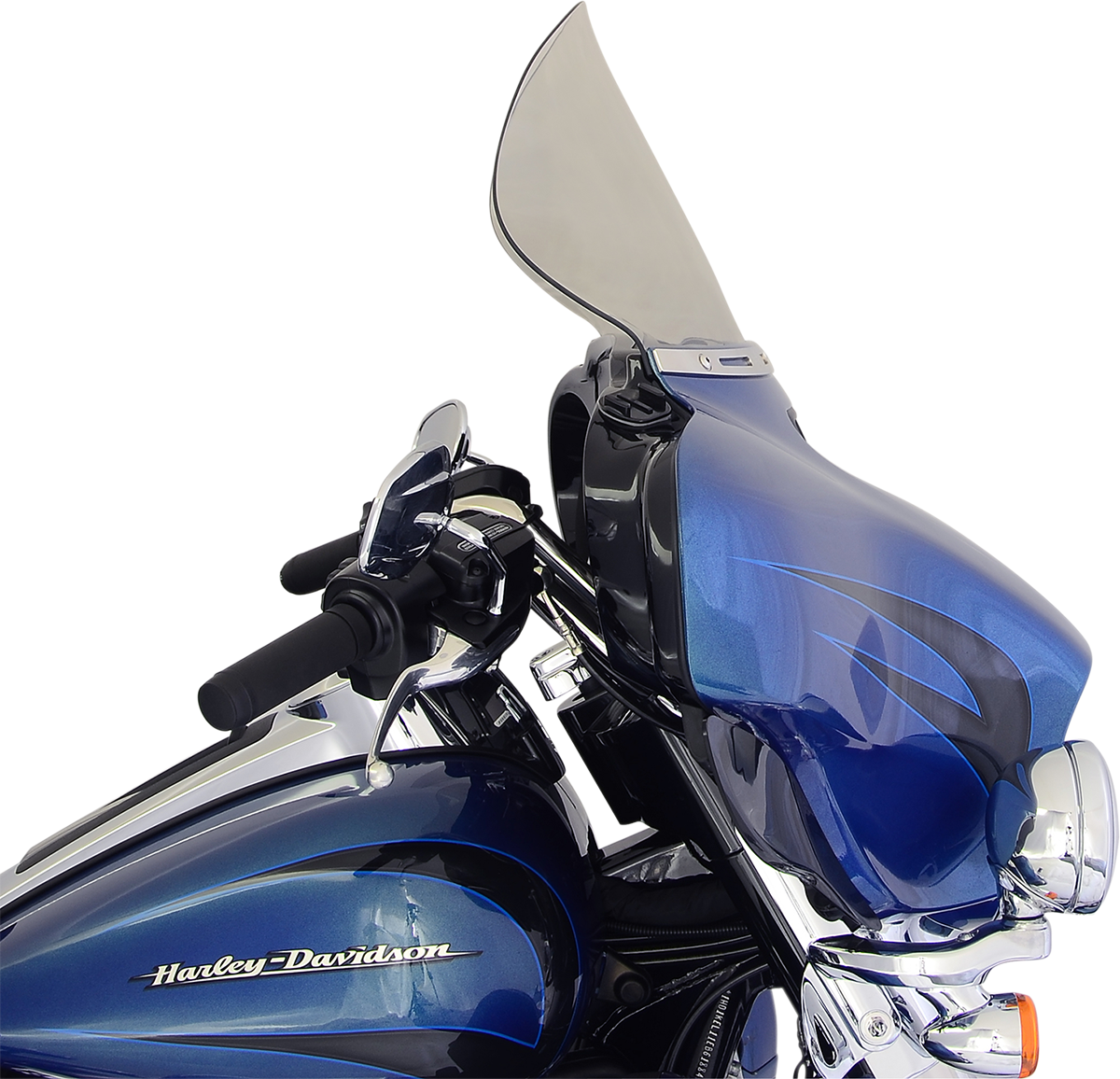 Klock Werks Flare 11.5" Tint Windshield fits 2014-2023 Harley Touring FLHX FLHT
