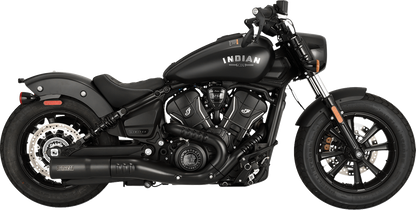Vance & Hines Hi-Output Black Slip On Muffler for 2025 Indian Scout Bobber 48627