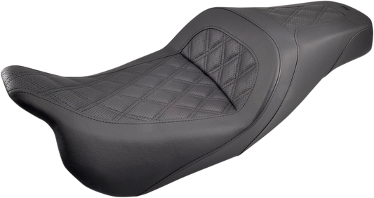 Saddlemen Slim Gel Motorcycle Seat fits 2008-2024 Harley Touring Street Glide