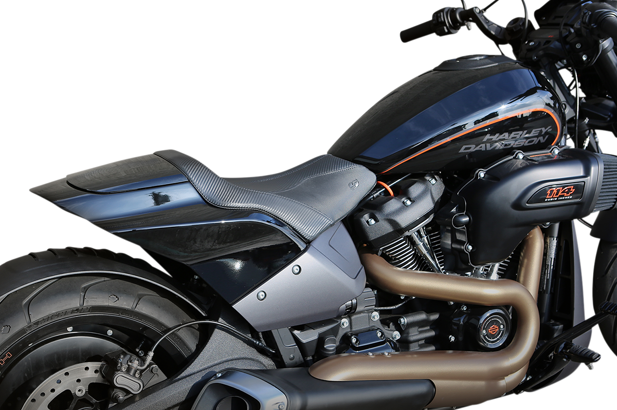 Saddlemen GP-V1 Faux Carbon Fiber Solo Seat for 2019-2020 Harley FXDR 114