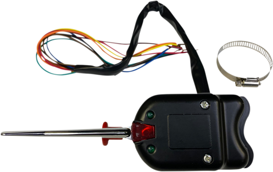 Custom Dynamics Universal ATV UTV Off Road MX Black Steering Column Switch