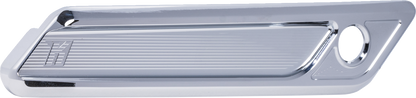 Kodlin Slant Chrome Saddlebag Latch Covers fits 2023-2025 Harley Touring K59491