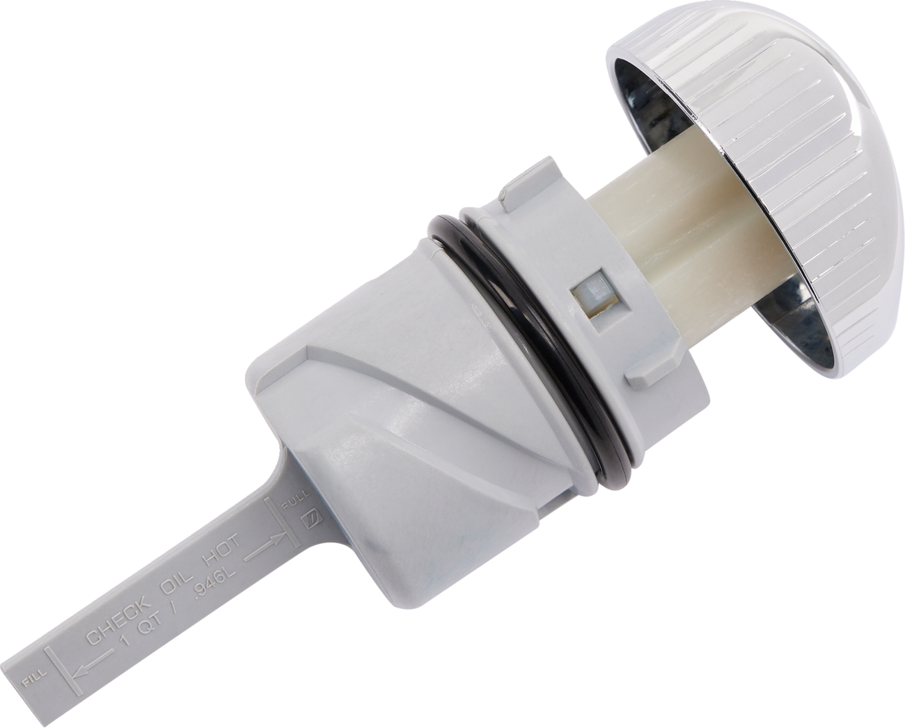 Drag Specialties Pop-Up Chrome Oil Dipstick fits 2004-2022 Harley Sportster