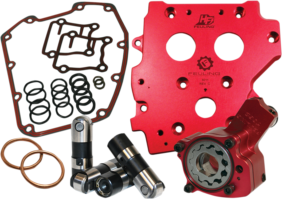 Feuling Race Series Chain Drive Cam Chest Kit 1999-2006 Harley Softail Touring