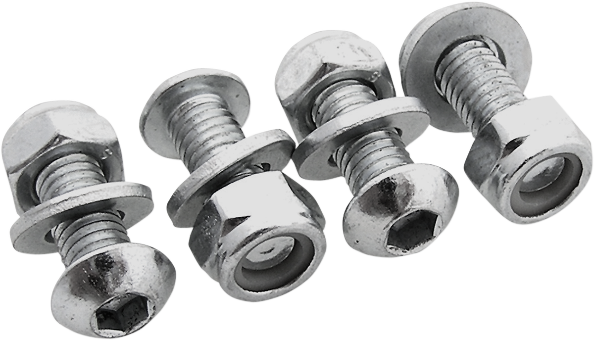 Bolt Replacement License Plate Fastener Hardware Kit for Harley Motorcycle