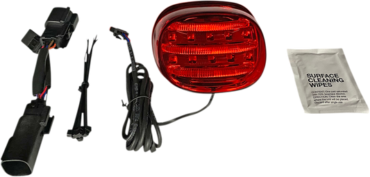 Custom Dynamics Probeam Mini Red LED Taillight 2014-24 Harley Touring FLHX FLTRX
