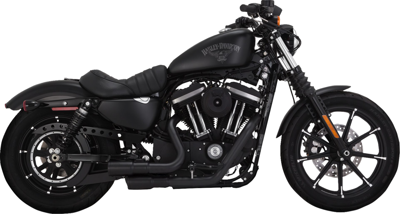 Vance & Hines 2-2 Mini Grenades Exhaust for 2014-2022 Harley Sportster 46374