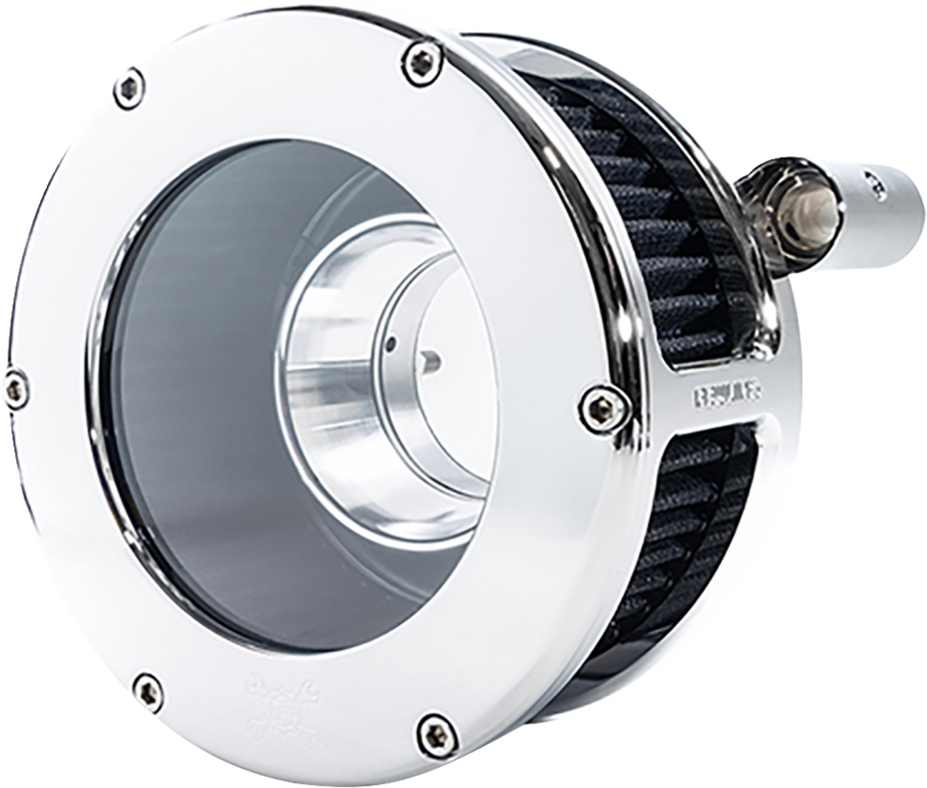 Feuling BA Series Clear Chrome Air Filter Kit for 2008-17 Harley Touring Softail