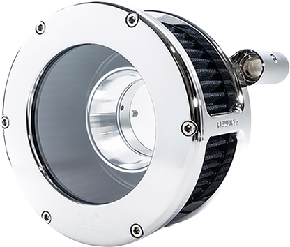 Feuling BA Series Clear Chrome Air Filter Kit for 2008-17 Harley Touring Softail