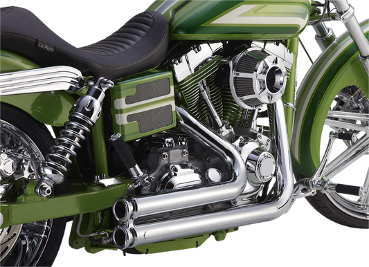 Arlen Ness Beveled Inverted Air Cleaner Kit fits 2008-17 Harley Dyna Touring FLS