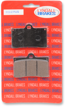 Lyndall Racing Z-Plus Rear/Front Brake Pads for 1991-2013 Indian Chief Ducati