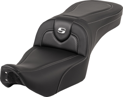 Saddlemen Roadsofa Carbon Fiber Gel Seat fits 2022-2025 Harley Nightster RH975