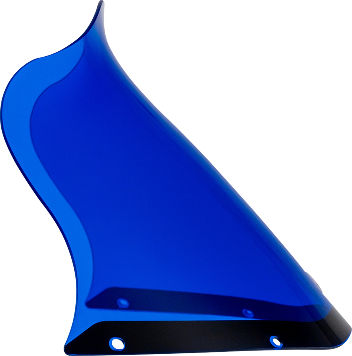 Klock Werks Kolor Flare 12.5" Blue Windshield fits Saddlemen S-RT Mini Fairing
