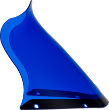 Klock Werks Kolor Flare 12.5" Blue Windshield fits Saddlemen S-RT Mini Fairing