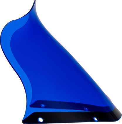 Klock Werks Kolor Flare 12.5" Blue Windshield fits Saddlemen S-RT Mini Fairing