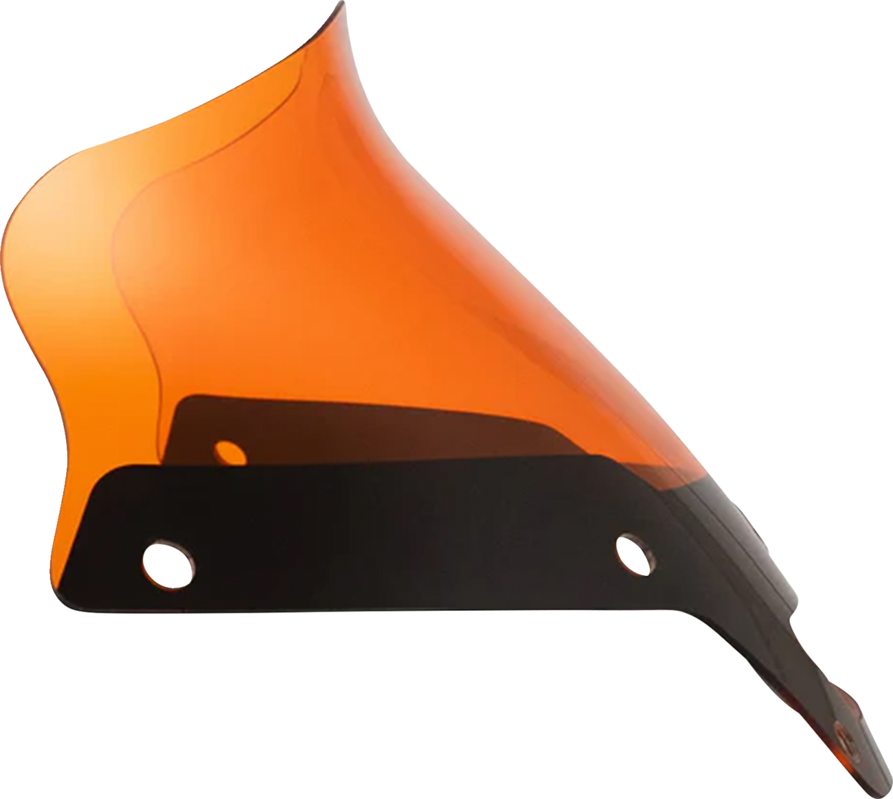 Klock Werks Kolor Flare 6" Orange Windshield 2022-2024 Harley Softail Low Rider