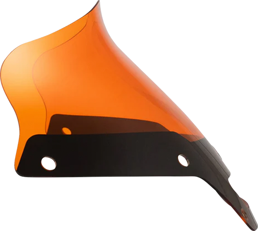 Klock Werks Kolor Flare 6" Orange Windshield 2022-2024 Harley Softail Low Rider