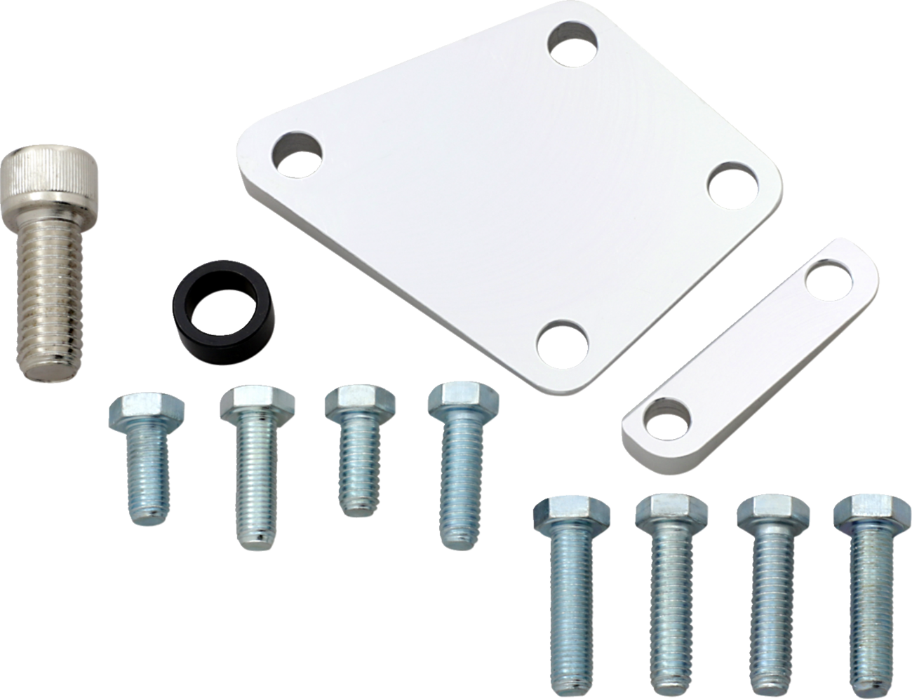Drag Specialties Shortens 2" Silver Kickstand Wedge Kit for 1980-2008 Harley