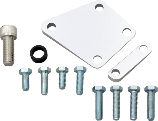 Drag Specialties Shortens 2" Silver Kickstand Wedge Kit for 1980-2008 Harley