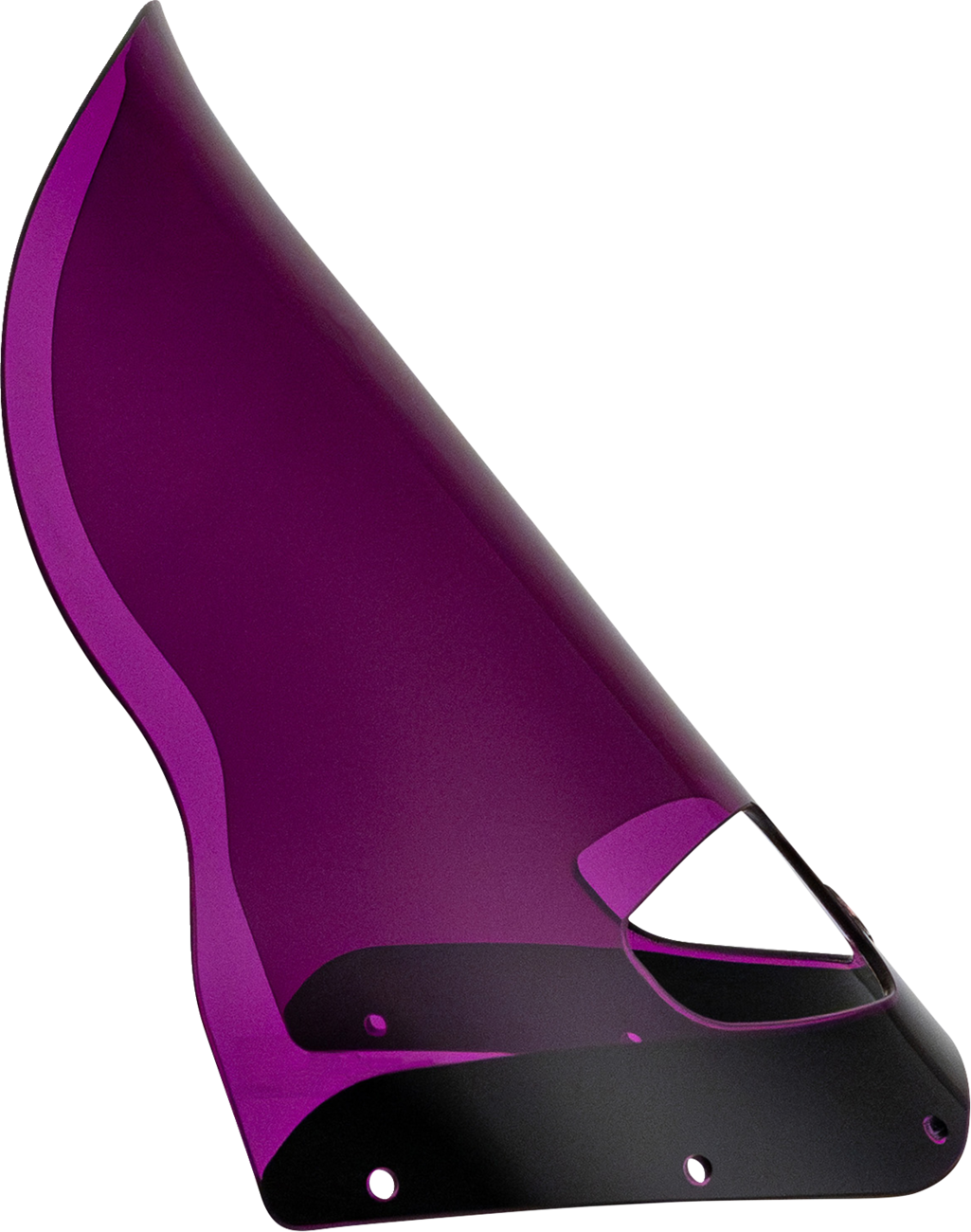 Klock Werks 15" Kolor Flare Purple Road Warrior Fairing Motorcycle Windshield