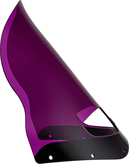 Klock Werks 15" Kolor Flare Purple Road Warrior Fairing Motorcycle Windshield