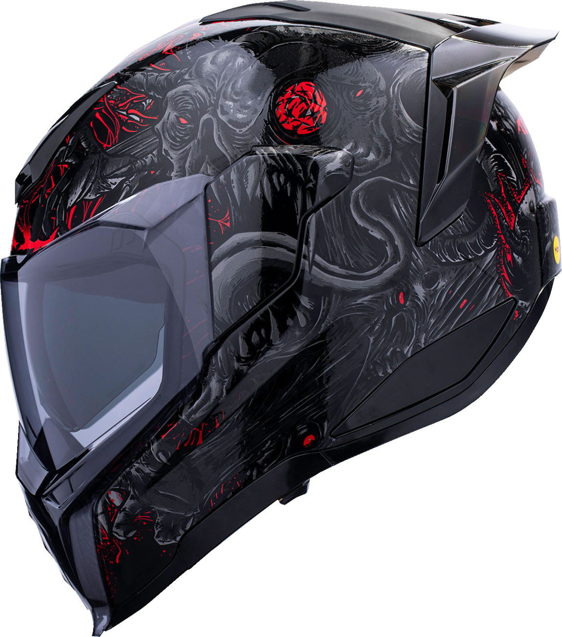 Icon Ultraflite Misanthrope MIPS Full Face Unisex Adult Street Motorcycle Helmet