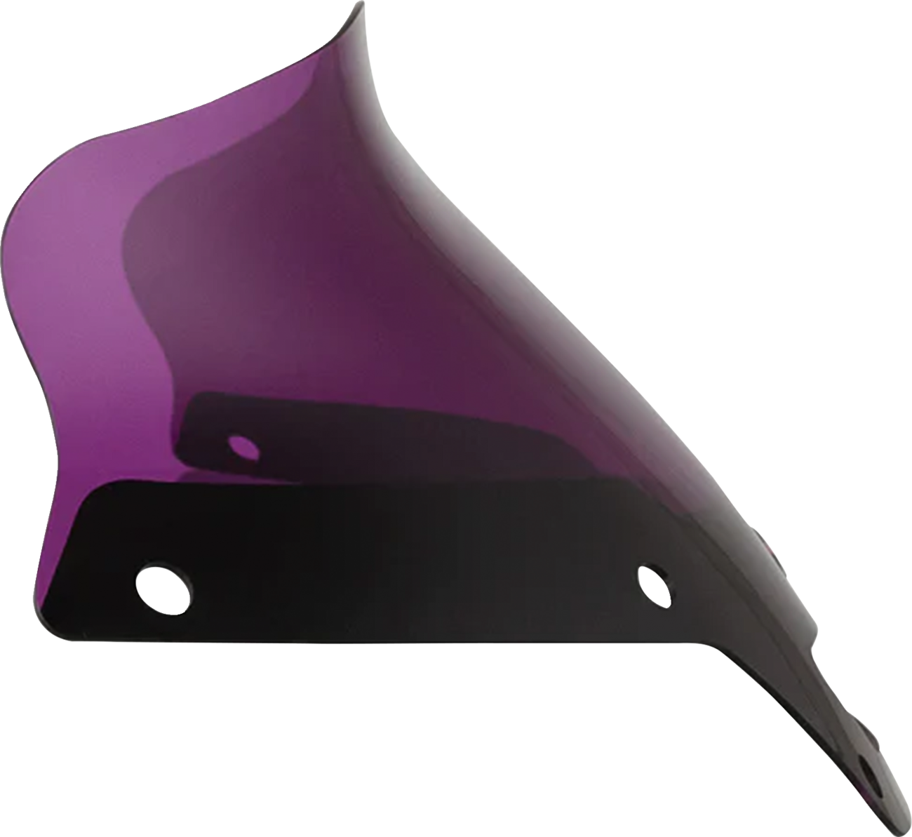 Klock Werks Kolor Flare 6" Purple Windshield 2022-2024 Harley Softail Low Rider
