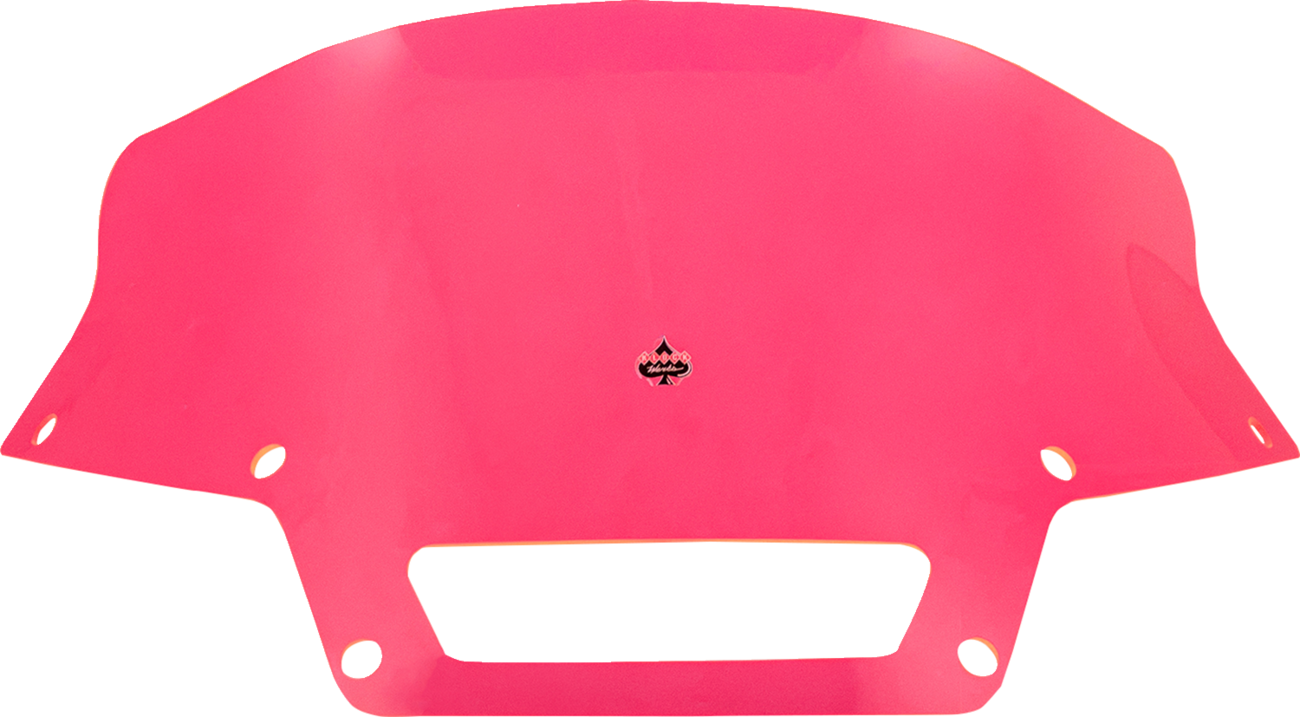 Klock Werks Ice Flare 6" Pink Windshield for 2022-26 Harley Softail Low Rider ST