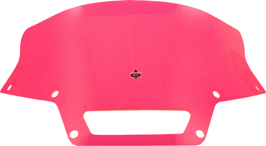 Klock Werks Ice Flare 6" Pink Windshield for 2022-26 Harley Softail Low Rider ST