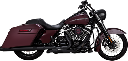 Vance & Hines Black Torquer 450 Slip on Mufflers 2017-2024 Harley Touring FLHX