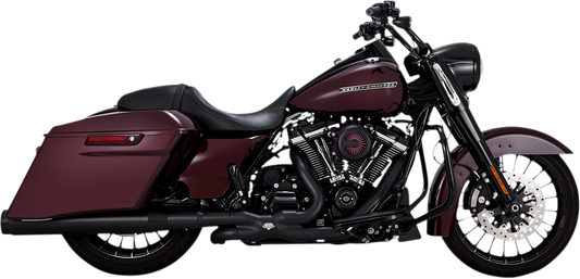 Vance & Hines Black Torquer 450 Slip on Mufflers 2017-2024 Harley Touring FLHX