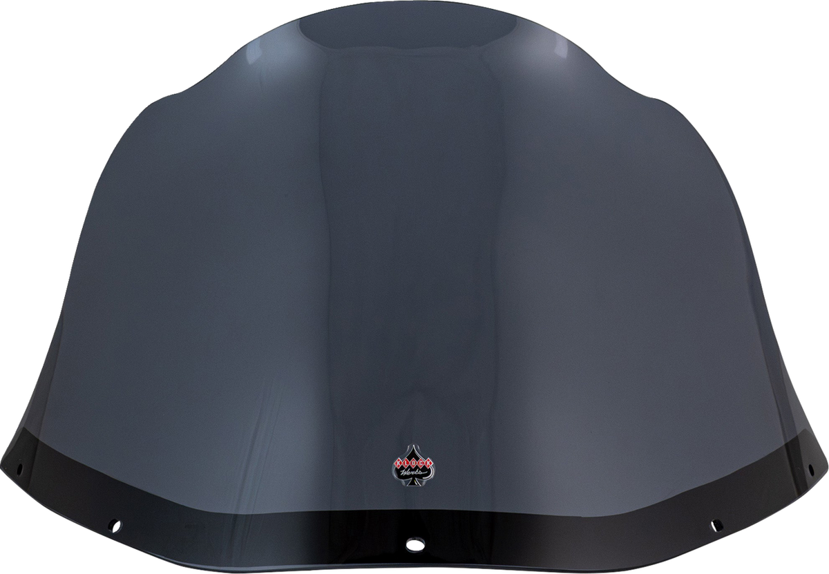 Klock Werks Flare 12.5" Dark Smoke Windshield fits Saddlemen S-RT Mini Fairing