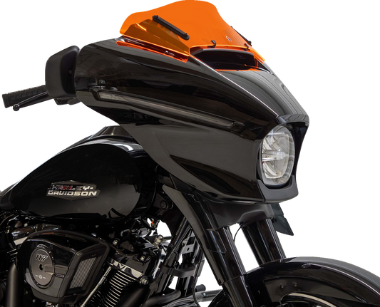 Klock Werks Kolor Flare 6.5" Orange Ice Windshield 2023-2025 Harley Street Glide