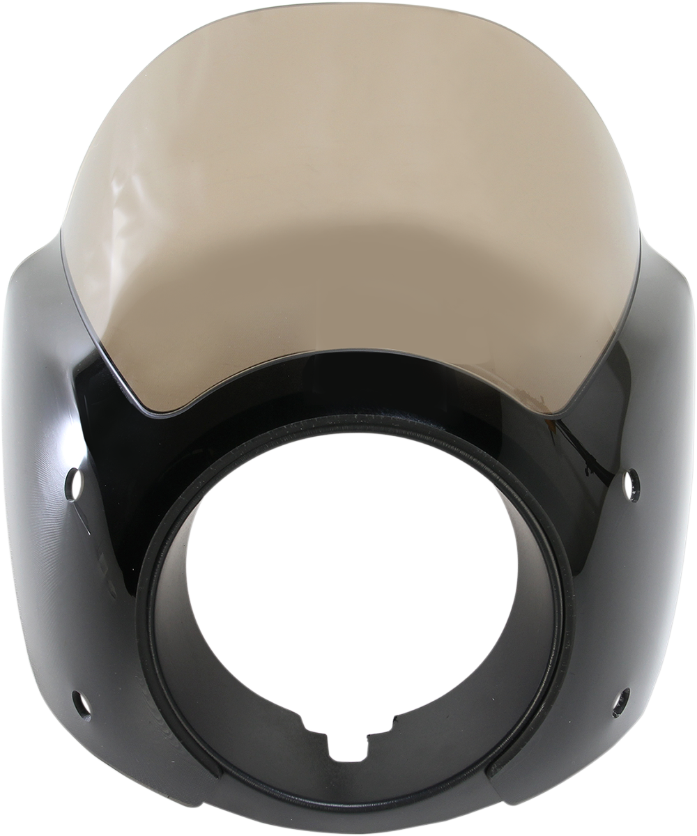 Memphis Shades Cafe Fairing and Black Mount Kit for 2011-2019 Harley Sportster