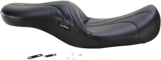 Le Pera Sorrento Seat fits 2008-2024 Harley Touring w/ PYO Bagger Stretched Tank
