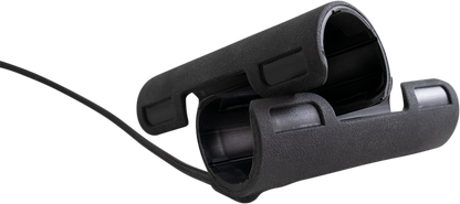 Koso X-Claw Universal 31mm - 35mm Black Clip-On USB Heated Handlebar Grips