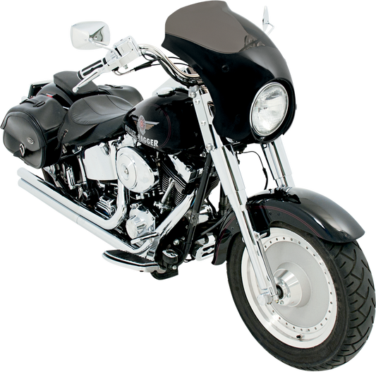 Memphis Shades Bullet Fairing & Polished Mount Kit for 1999-2021 Harley Softail
